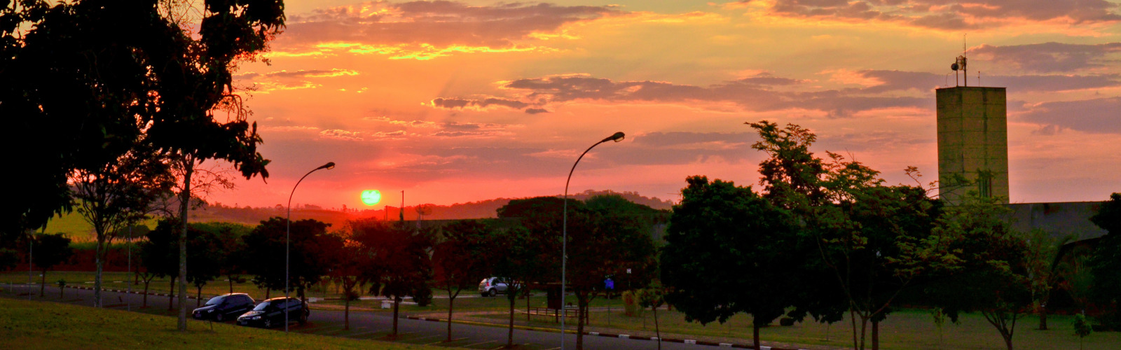 Por do Sol UFSCar Campus Araras